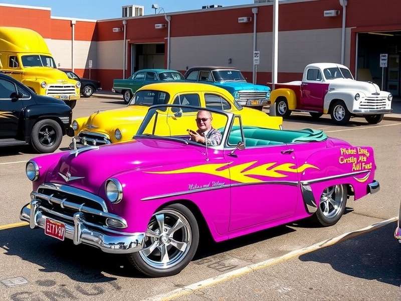 Colorful Sprint Kingpin Vehicles